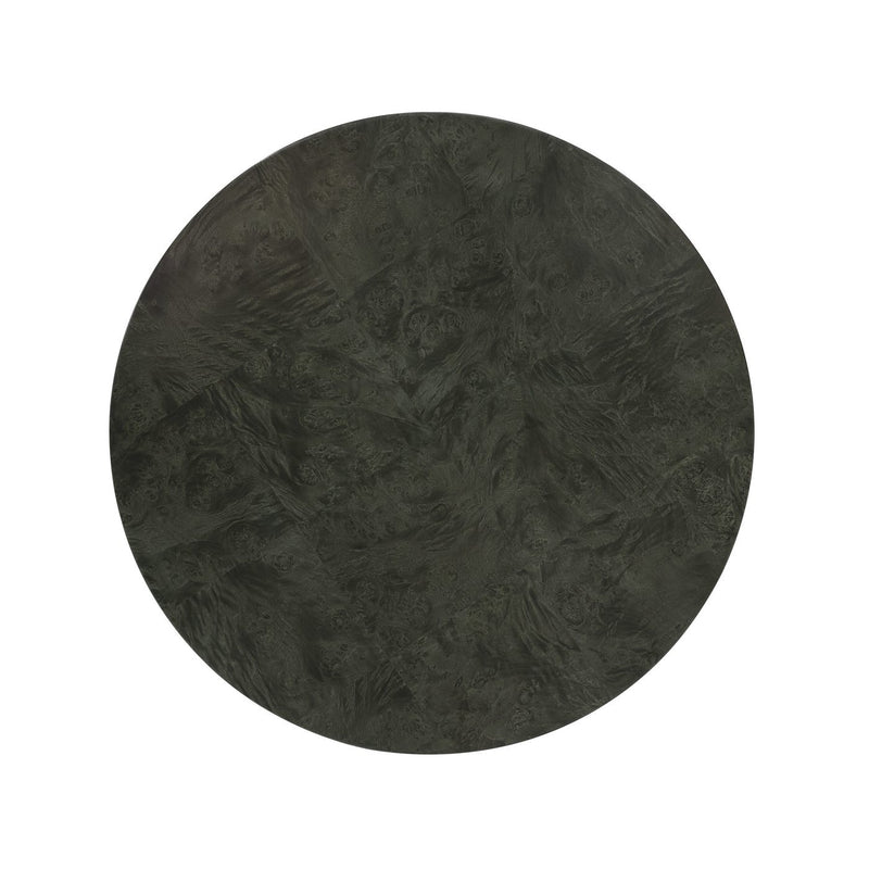Melange Green With Envy Round End Table