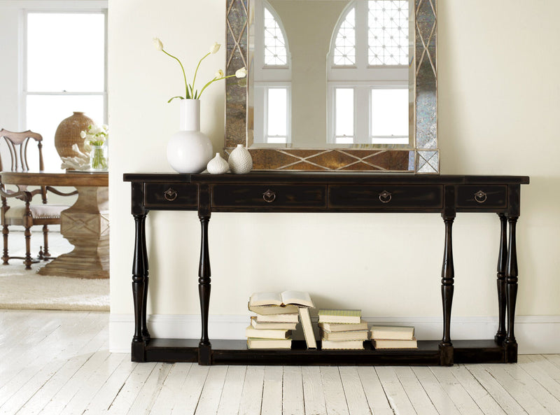 Sanctuary Four-Drawer Thin Console