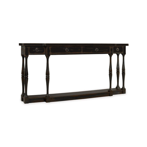 Sanctuary Four-Drawer Thin Console