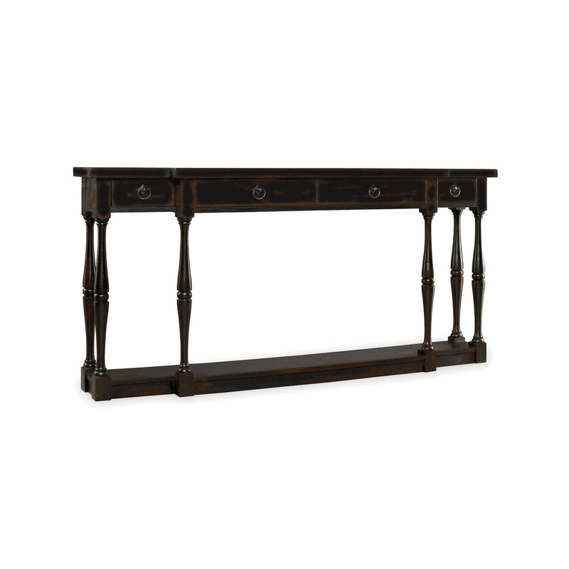 Sanctuary Four-Drawer Thin Console