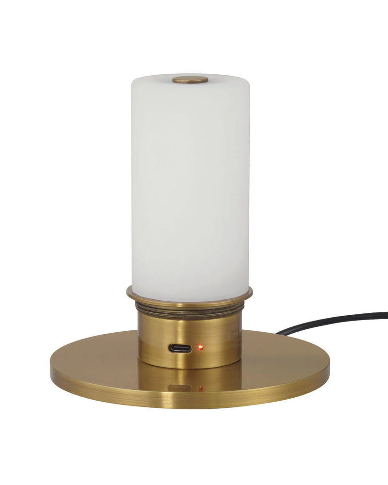 Saunter Brass Cordless Table Lamp