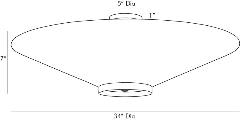 Decker Semi-Flush