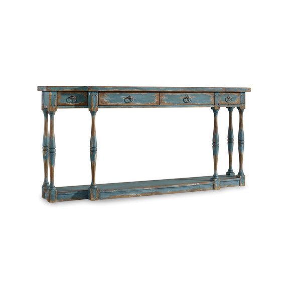 Sanctuary Four-Drawer Thin Console