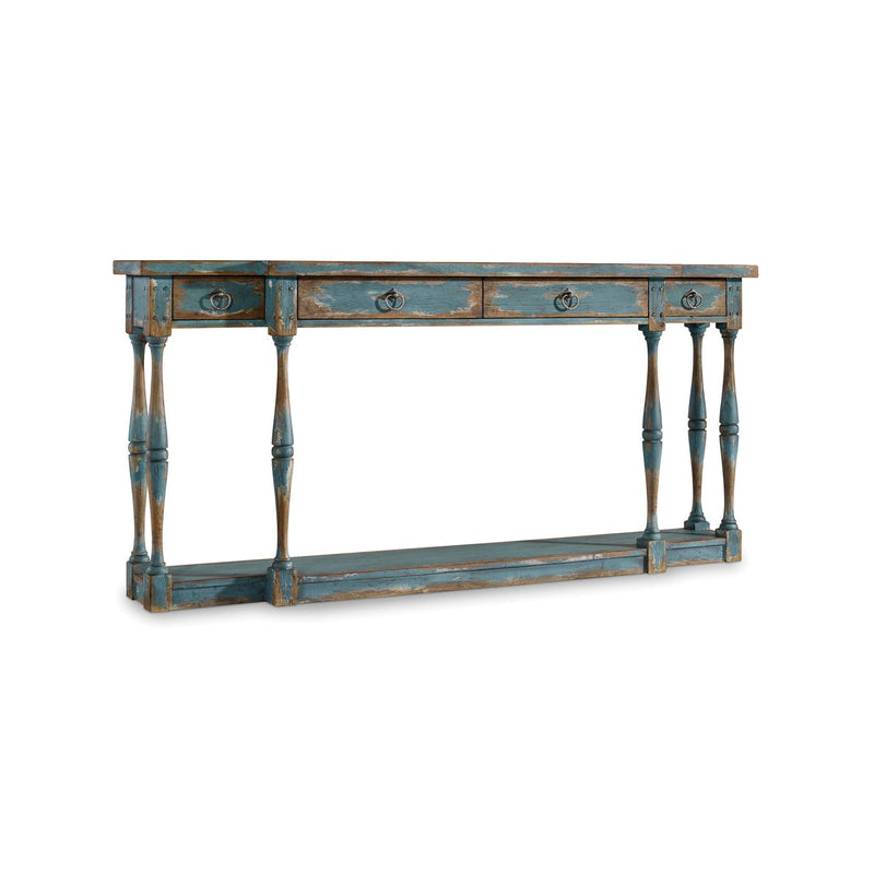 Sanctuary Four-Drawer Thin Console