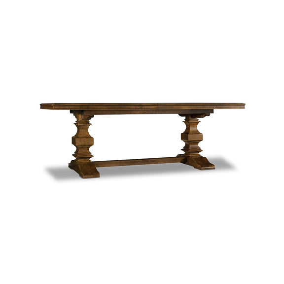 Archivist Trestle Table with 2-18in Leaves