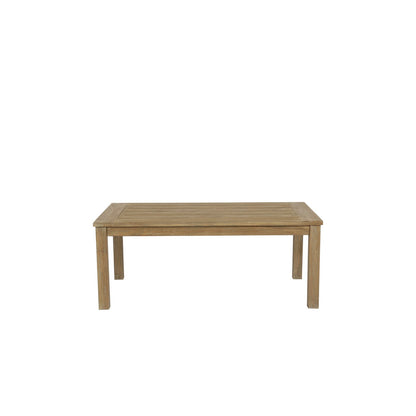Coastal Teak Rectangular Coffee Table