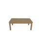 Coastal Teak Rectangular Coffee Table