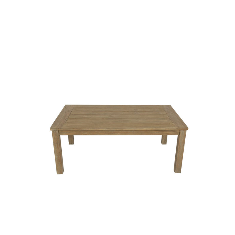 Coastal Teak Rectangular Coffee Table