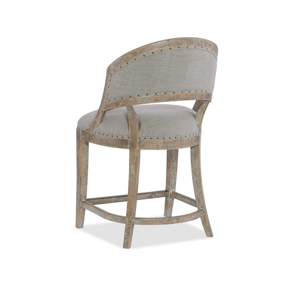 Boheme Garnier Barrel Back Counter Stool