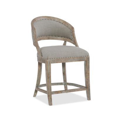 Boheme Garnier Barrel Back Counter Stool