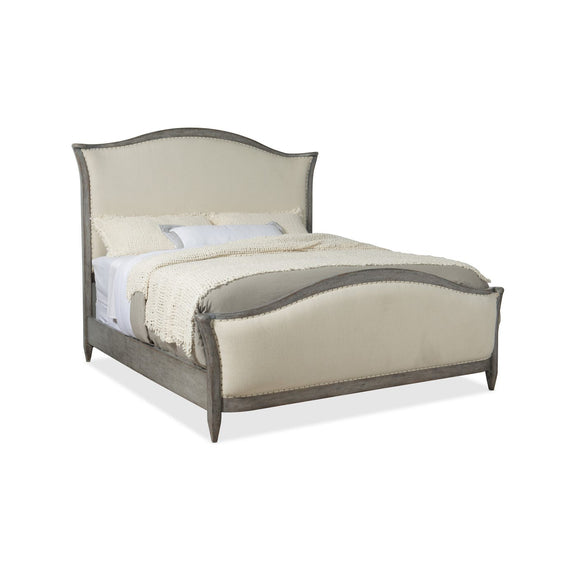 Ciao Bella Upholstered Bed - Speckled Gray