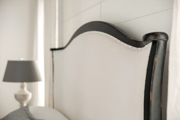 Ciao Bella Upholstered Bed - Black