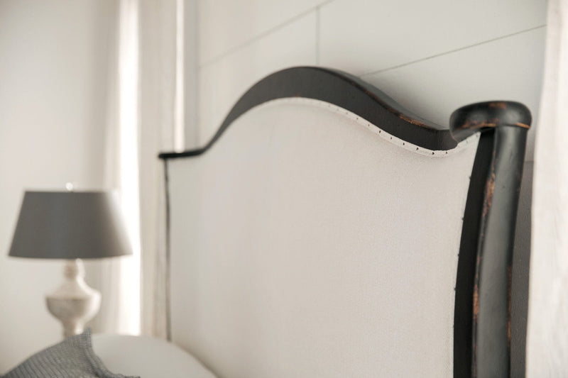 Ciao Bella Upholstered Bed - Black