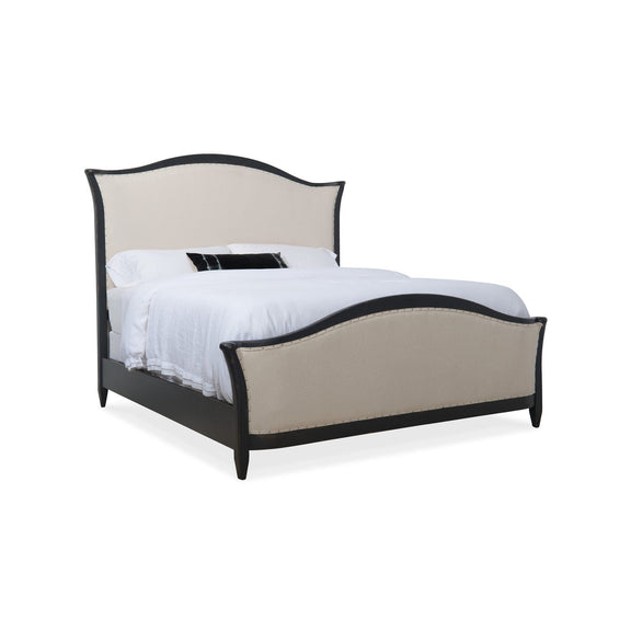 Ciao Bella Upholstered Bed - Black
