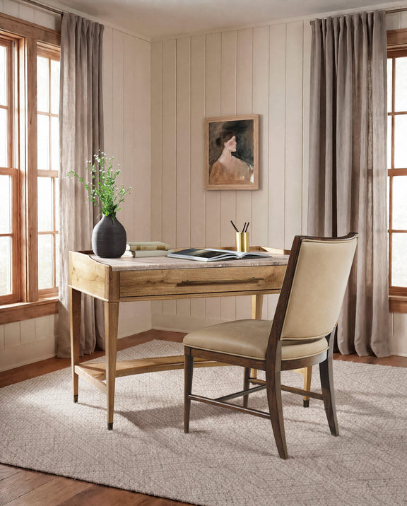 Cashiers Small Writing Desk - Almond