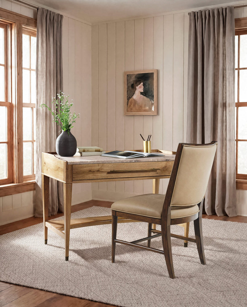 Cashiers Small Writing Desk - Almond