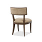 Cashiers Klismos Fabric Chair