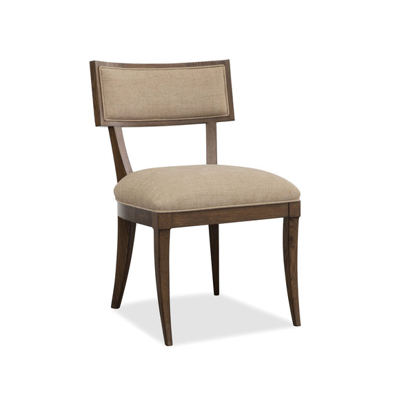Cashiers Klismos Fabric Chair