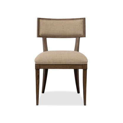 Cashiers Klismos Fabric Chair