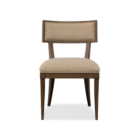 Cashiers Klismos Fabric Chair