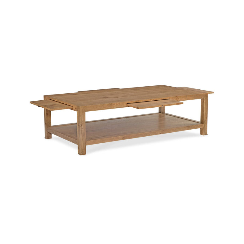 Cashiers Large Rectangle Cocktail Table - Almond