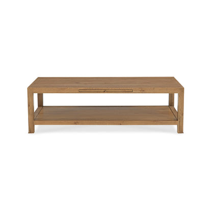 Cashiers Large Rectangle Cocktail Table - Almond