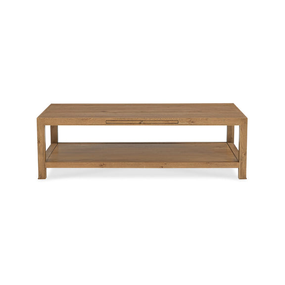 Cashiers Large Rectangle Cocktail Table - Almond