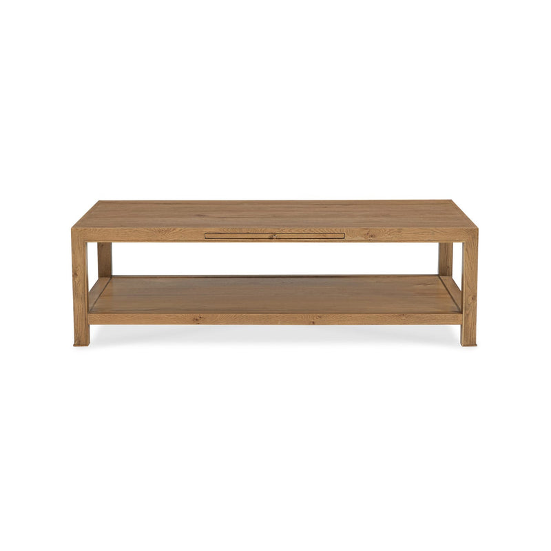 Cashiers Large Rectangle Cocktail Table - Almond