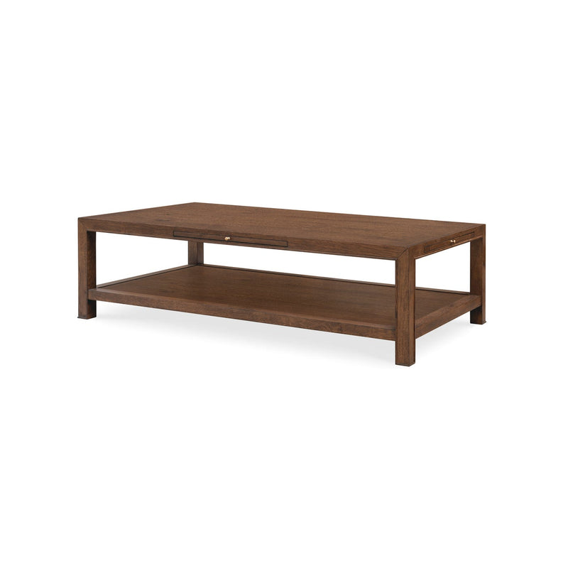 Cashiers Large Rectangle Cocktail Table - Chestnut