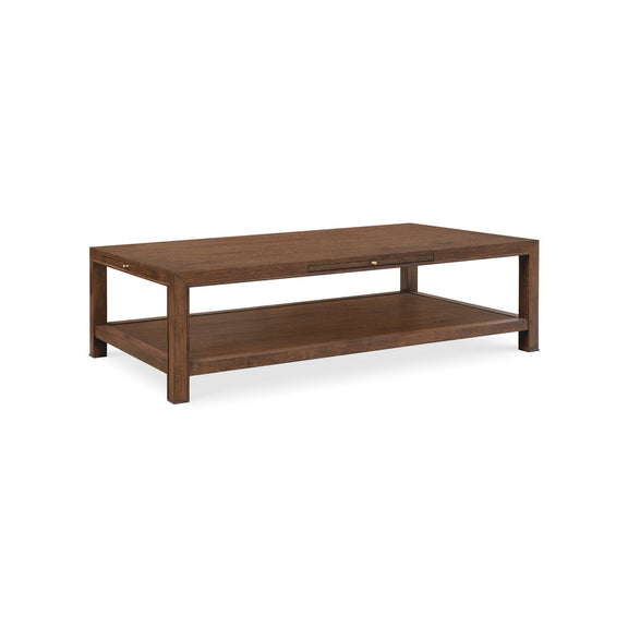 Cashiers Large Rectangle Cocktail Table - Chestnut