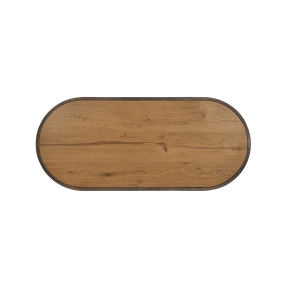Cashiers Oval Cocktail Table - Almond