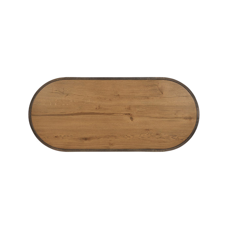 Cashiers Oval Cocktail Table - Almond