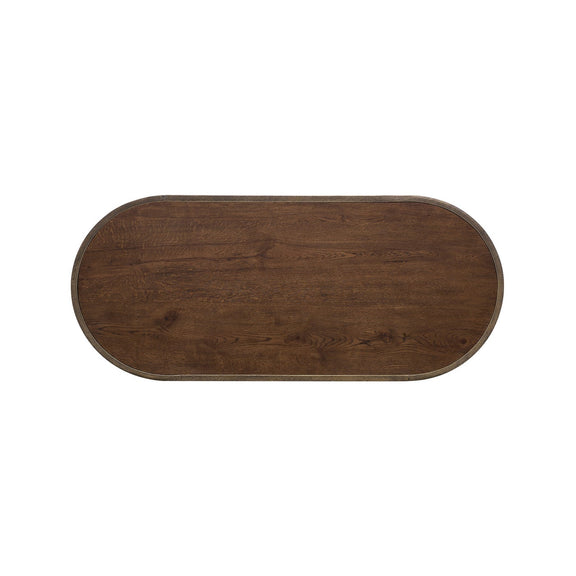 Cashiers Oval Cocktail Table - Chestnut