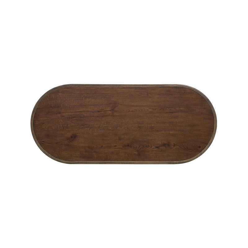 Cashiers Oval Cocktail Table - Chestnut