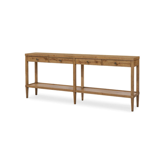 Cashiers Skinny Console Table - Almond