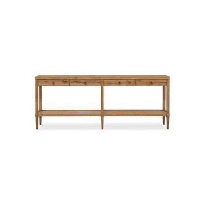 Cashiers Skinny Console Table - Almond