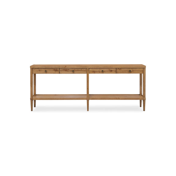 Cashiers Skinny Console Table - Almond