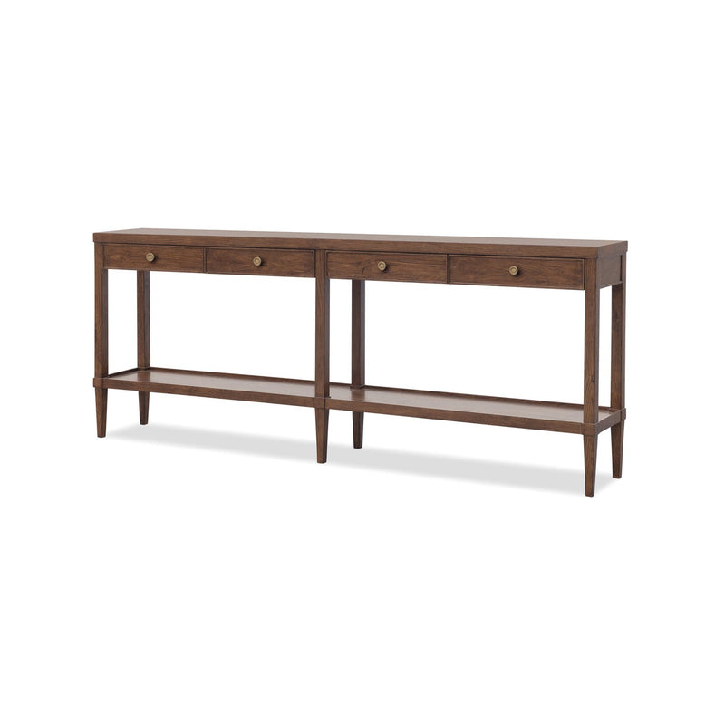 Cashiers Skinny Console Table - Chestnut