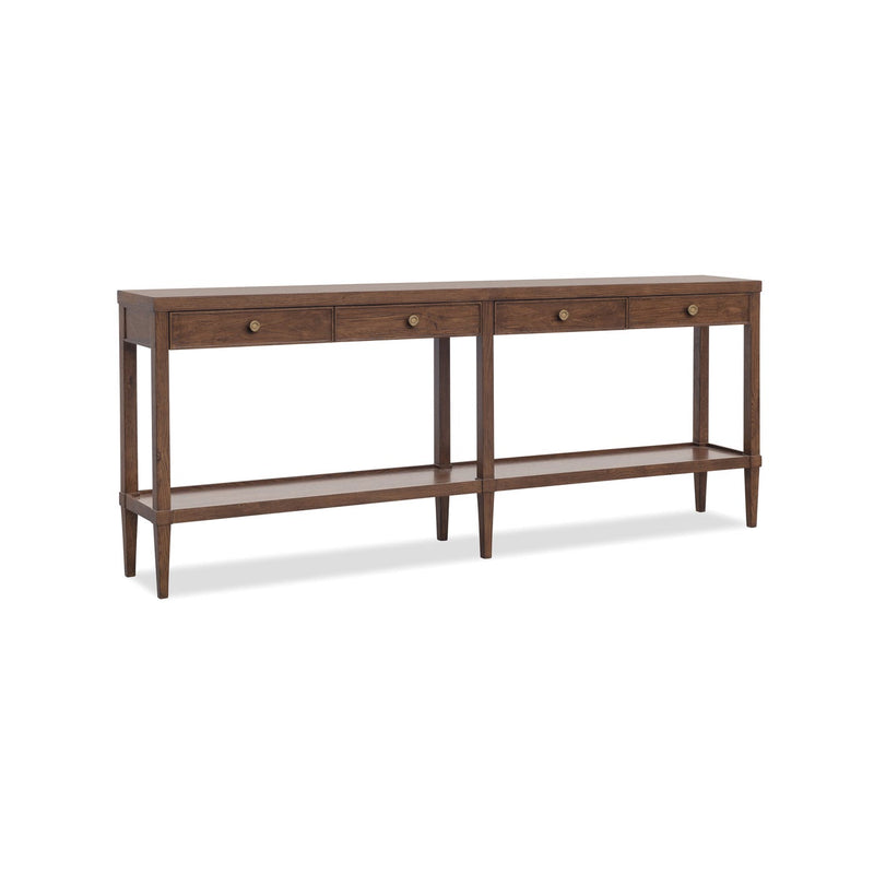 Cashiers Skinny Console Table - Chestnut