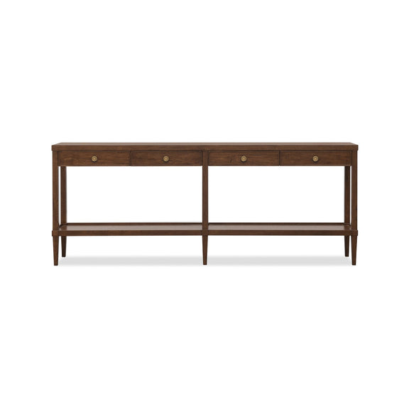 Cashiers Skinny Console Table - Chestnut