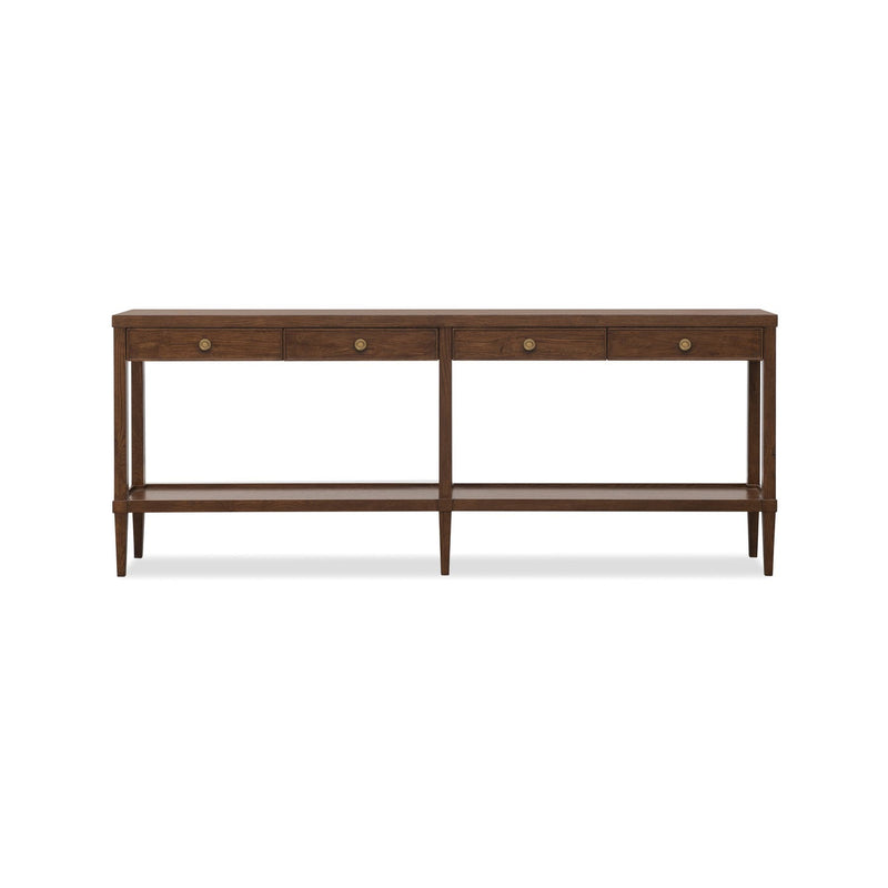 Cashiers Skinny Console Table - Chestnut
