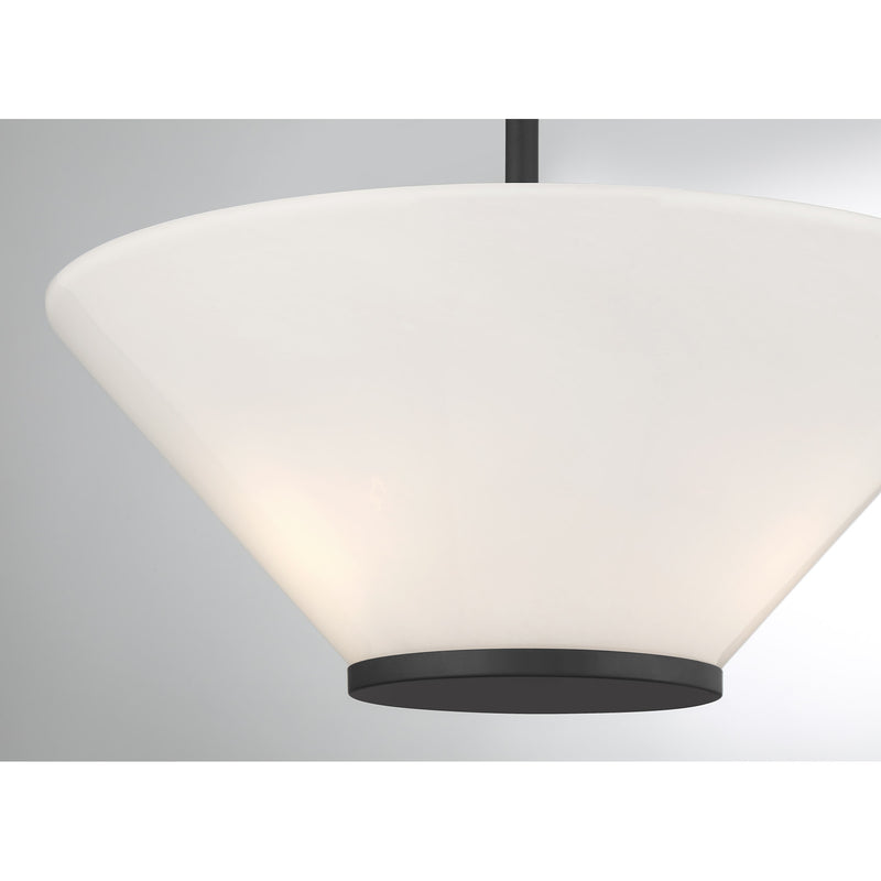 Blair 3-Light Convertible Semi-Flush or Pendant