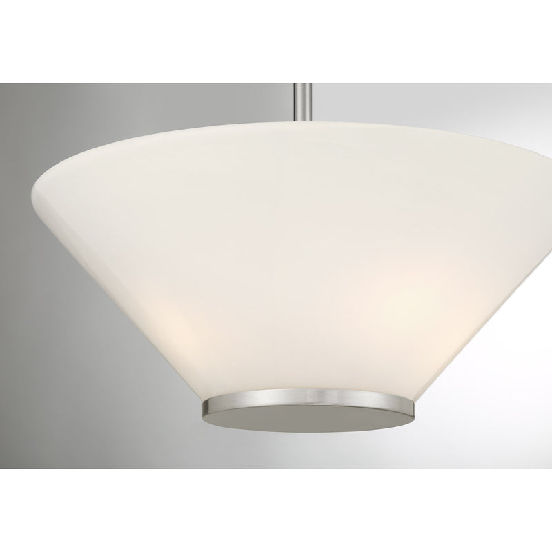 Blair 3-Light Convertible Semi-Flush or Pendant