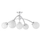 Redfield 5-Light Semi-Flush