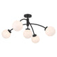Redfield 5-Light Semi-Flush