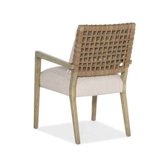 Surfrider Woven Back Arm Chair