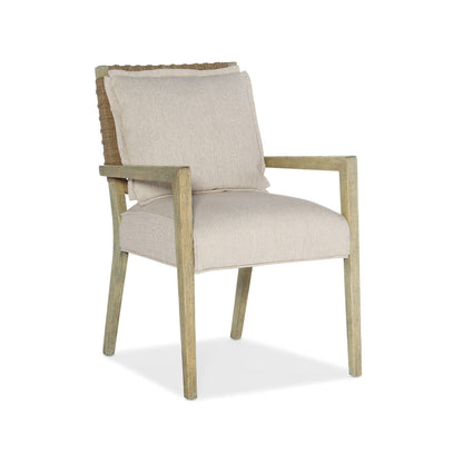 Surfrider Woven Back Arm Chair