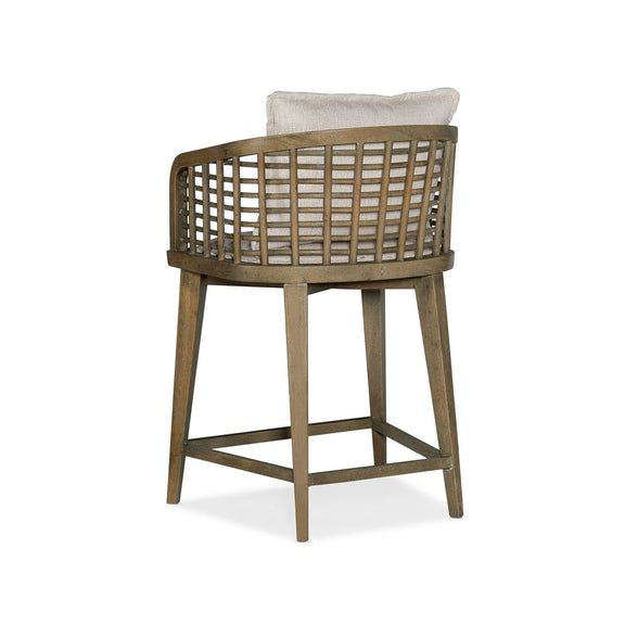 Sundance Barrel Back Swivel Counter Stool