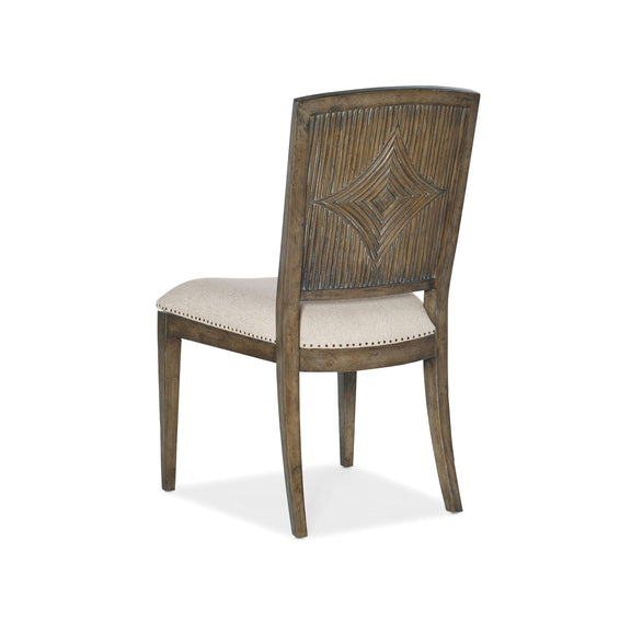 Sundance Carved Back Side Chair