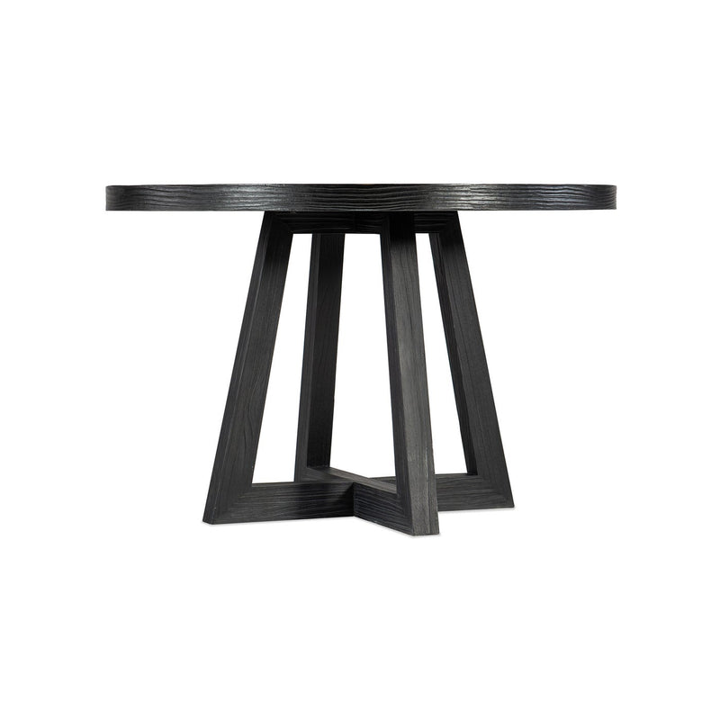 Chapman Shou Sugi Ban Petite Round Dining Table